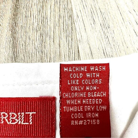 Vintage 2000’s Gloria Vanderbilt White Casual Button Down Shirt Sz L - Picture 10 of 11